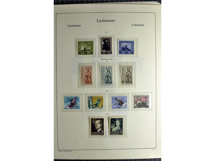 1912/2007, postfrische, ungebrauchte und gestempelte Sammlung, oft in beiden Erhaltungen gesammelt mit u.a. Mi.-Nr. 82-89 (2)