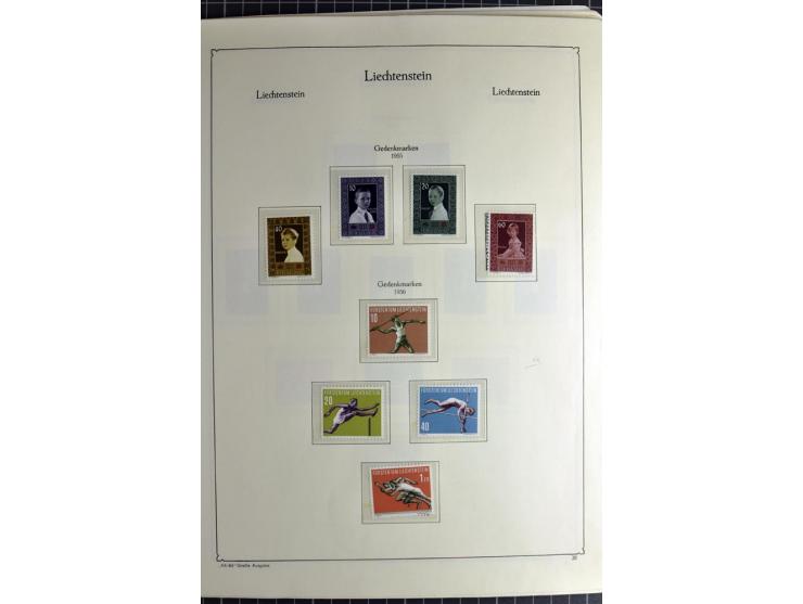 1912/2007, postfrische, ungebrauchte und gestempelte Sammlung, oft in beiden Erhaltungen gesammelt mit u.a. Mi.-Nr. 82-89 (2)
