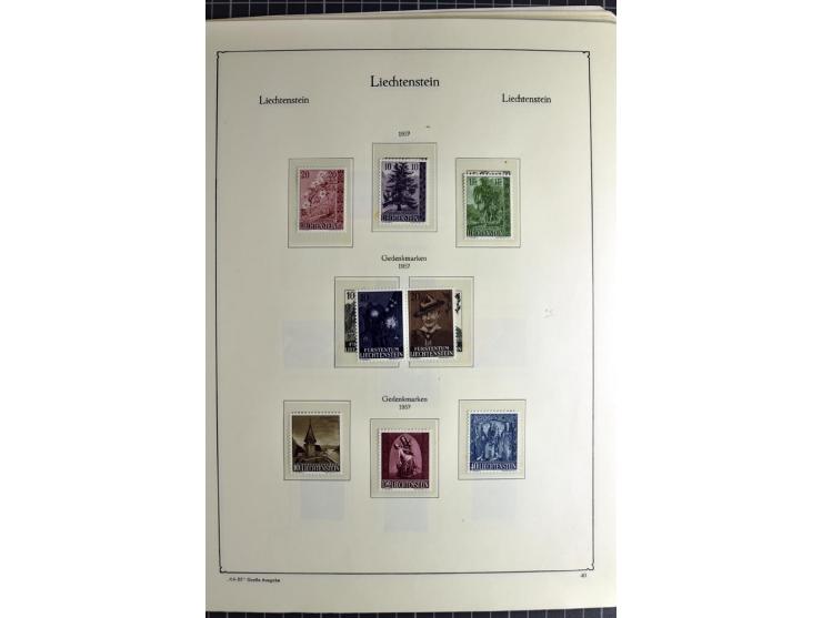 1912/2007, postfrische, ungebrauchte und gestempelte Sammlung, oft in beiden Erhaltungen gesammelt mit u.a. Mi.-Nr. 82-89 (2)