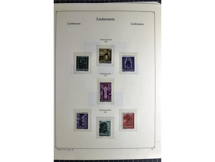 1912/2007, postfrische, ungebrauchte und gestempelte Sammlung, oft in beiden Erhaltungen gesammelt mit u.a. Mi.-Nr. 82-89 (2)