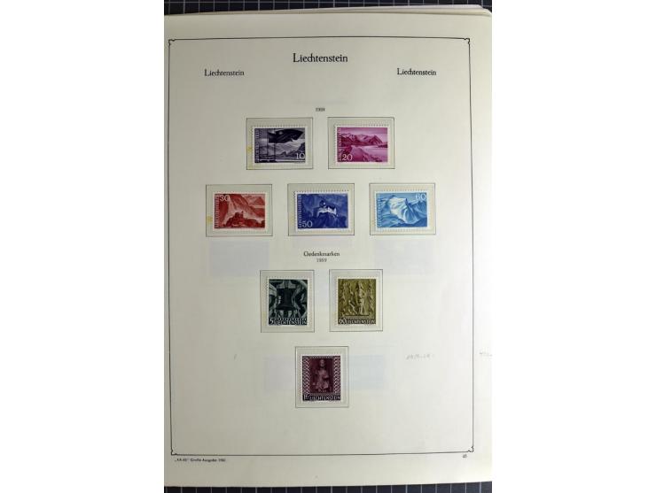 1912/2007, postfrische, ungebrauchte und gestempelte Sammlung, oft in beiden Erhaltungen gesammelt mit u.a. Mi.-Nr. 82-89 (2)