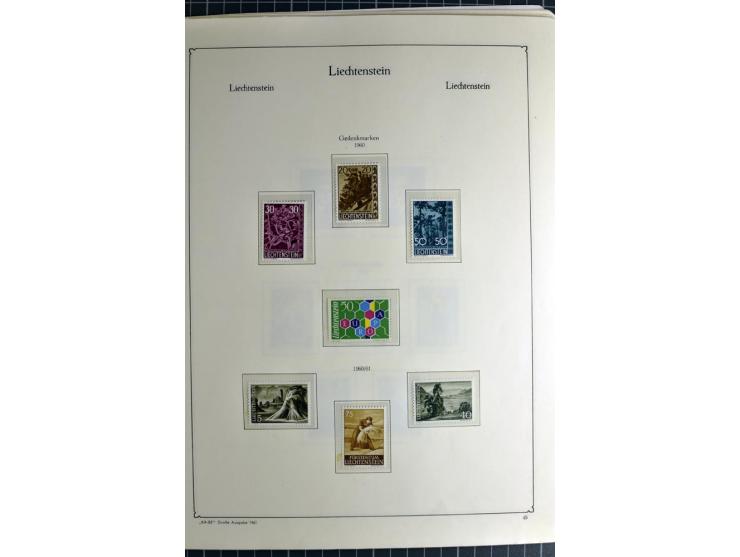 1912/2007, postfrische, ungebrauchte und gestempelte Sammlung, oft in beiden Erhaltungen gesammelt mit u.a. Mi.-Nr. 82-89 (2)