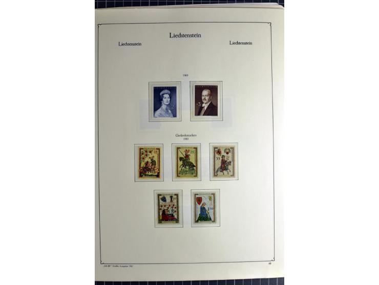1912/2007, postfrische, ungebrauchte und gestempelte Sammlung, oft in beiden Erhaltungen gesammelt mit u.a. Mi.-Nr. 82-89 (2)