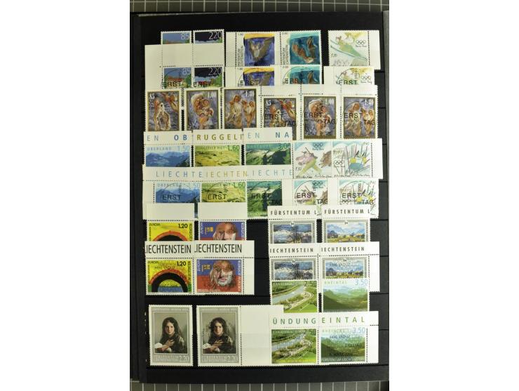 1912/2007, postfrische, ungebrauchte und gestempelte Sammlung, oft in beiden Erhaltungen gesammelt mit u.a. Mi.-Nr. 82-89 (2)