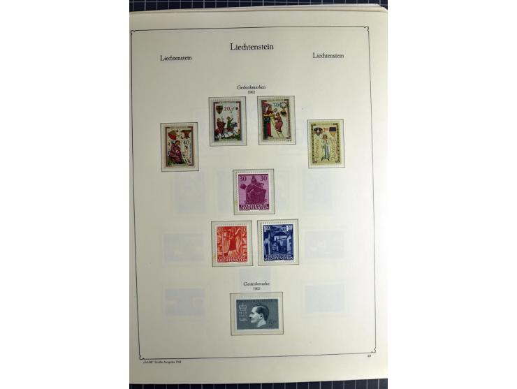 1912/2007, postfrische, ungebrauchte und gestempelte Sammlung, oft in beiden Erhaltungen gesammelt mit u.a. Mi.-Nr. 82-89 (2)