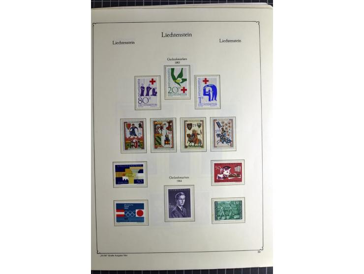 1912/2007, postfrische, ungebrauchte und gestempelte Sammlung, oft in beiden Erhaltungen gesammelt mit u.a. Mi.-Nr. 82-89 (2)