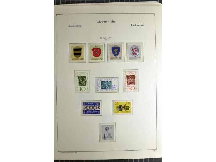 1912/2007, postfrische, ungebrauchte und gestempelte Sammlung, oft in beiden Erhaltungen gesammelt mit u.a. Mi.-Nr. 82-89 (2)