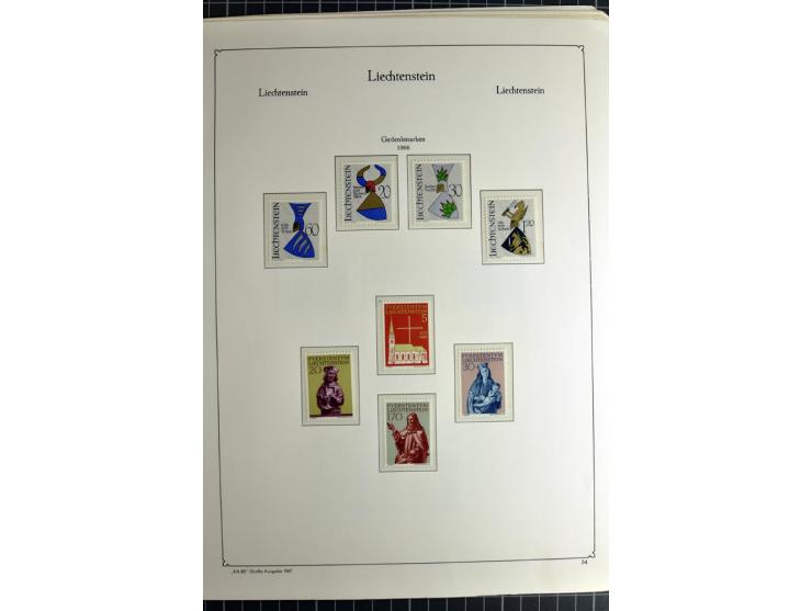 1912/2007, postfrische, ungebrauchte und gestempelte Sammlung, oft in beiden Erhaltungen gesammelt mit u.a. Mi.-Nr. 82-89 (2)