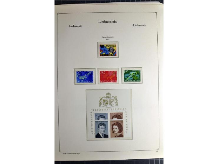 1912/2007, postfrische, ungebrauchte und gestempelte Sammlung, oft in beiden Erhaltungen gesammelt mit u.a. Mi.-Nr. 82-89 (2)