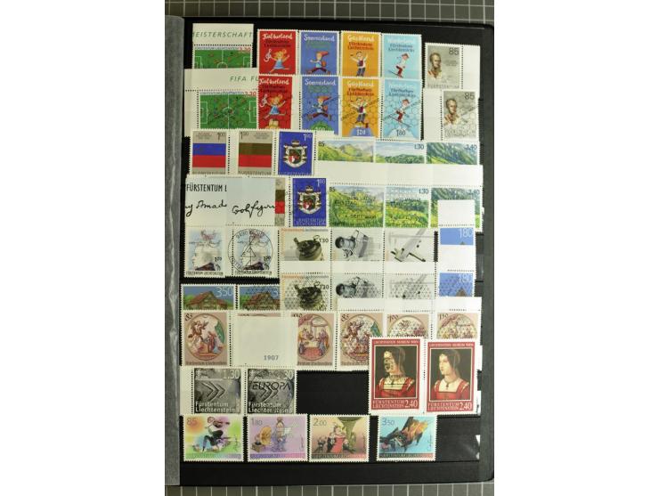 1912/2007, postfrische, ungebrauchte und gestempelte Sammlung, oft in beiden Erhaltungen gesammelt mit u.a. Mi.-Nr. 82-89 (2)