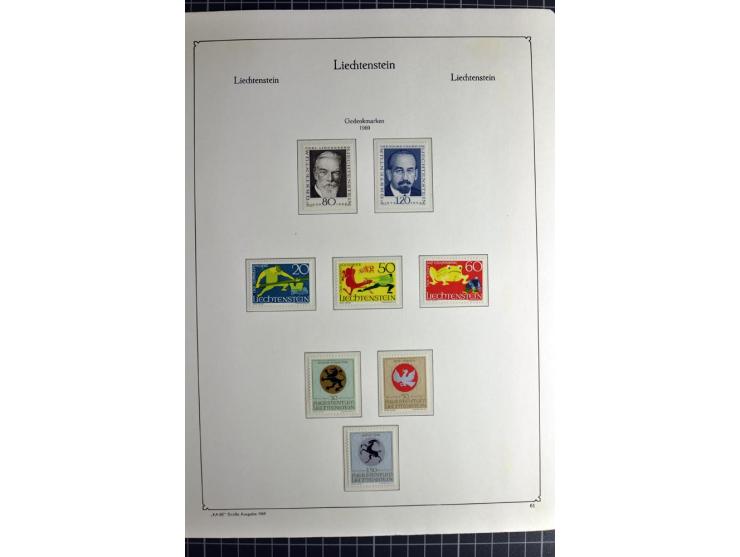 1912/2007, postfrische, ungebrauchte und gestempelte Sammlung, oft in beiden Erhaltungen gesammelt mit u.a. Mi.-Nr. 82-89 (2)