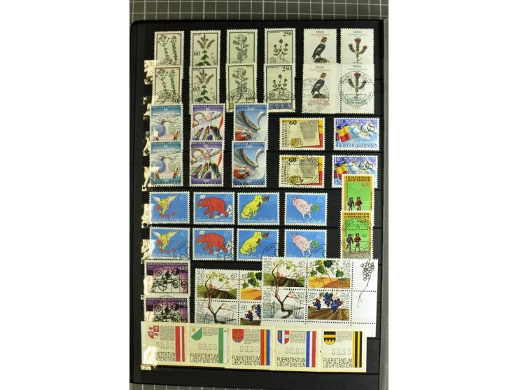 1912/2007, postfrische, ungebrauchte und gestempelte Sammlung, oft in beiden Erhaltungen gesammelt mit u.a. Mi.-Nr. 82-89 (2)