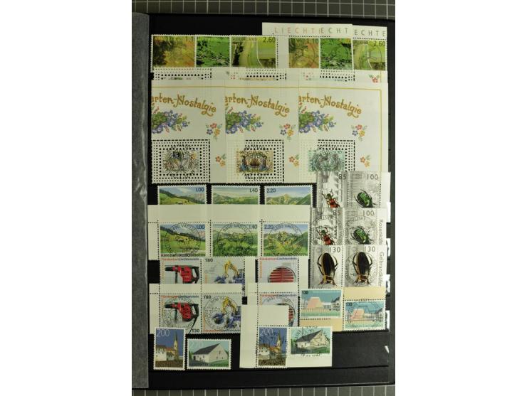 1912/2007, postfrische, ungebrauchte und gestempelte Sammlung, oft in beiden Erhaltungen gesammelt mit u.a. Mi.-Nr. 82-89 (2)