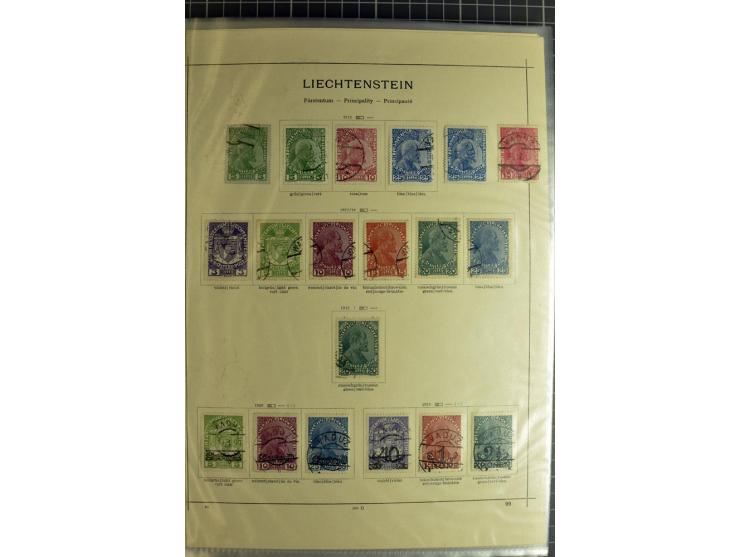 1912/2007, postfrische, ungebrauchte und gestempelte Sammlung, oft in beiden Erhaltungen gesammelt mit u.a. Mi.-Nr. 82-89 (2)