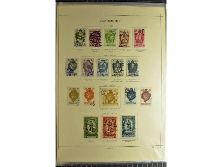 1912/2007, postfrische, ungebrauchte und gestempelte Sammlung, oft in beiden Erhaltungen gesammelt mit u.a. Mi.-Nr. 82-89 (2)