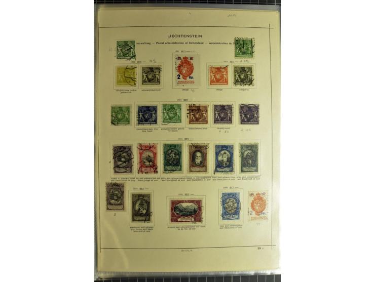 1912/2007, postfrische, ungebrauchte und gestempelte Sammlung, oft in beiden Erhaltungen gesammelt mit u.a. Mi.-Nr. 82-89 (2)