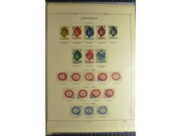 1912/2007, postfrische, ungebrauchte und gestempelte Sammlung, oft in beiden Erhaltungen gesammelt mit u.a. Mi.-Nr. 82-89 (2)