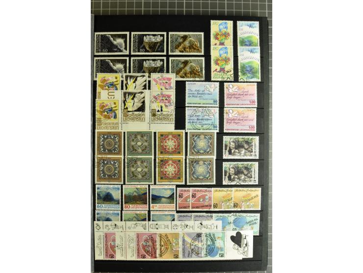 1912/2007, postfrische, ungebrauchte und gestempelte Sammlung, oft in beiden Erhaltungen gesammelt mit u.a. Mi.-Nr. 82-89 (2)