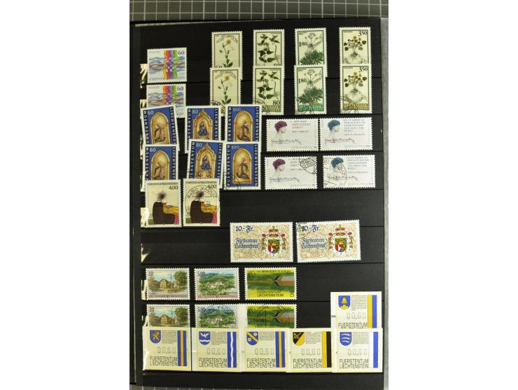 1912/2007, postfrische, ungebrauchte und gestempelte Sammlung, oft in beiden Erhaltungen gesammelt mit u.a. Mi.-Nr. 82-89 (2)