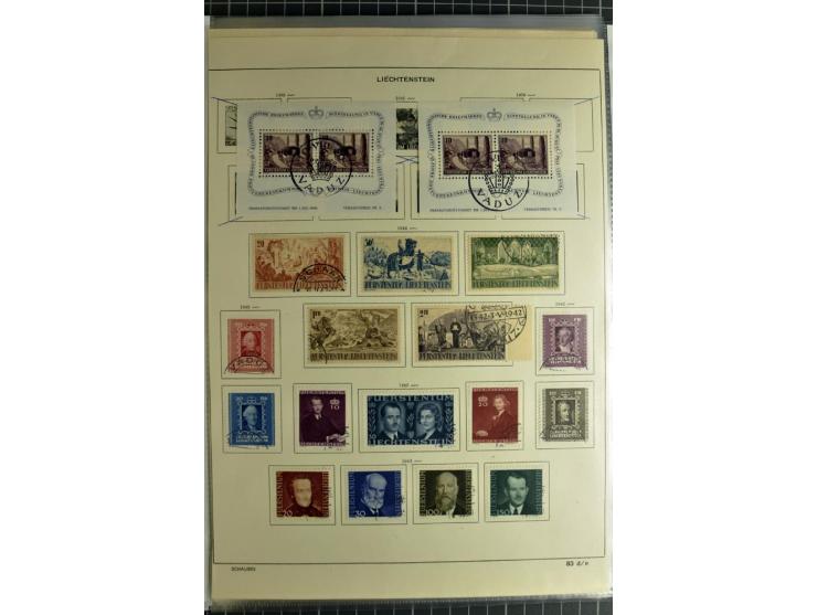 1912/2007, postfrische, ungebrauchte und gestempelte Sammlung, oft in beiden Erhaltungen gesammelt mit u.a. Mi.-Nr. 82-89 (2)