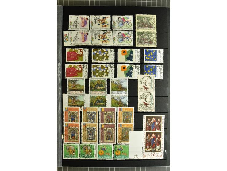 1912/2007, postfrische, ungebrauchte und gestempelte Sammlung, oft in beiden Erhaltungen gesammelt mit u.a. Mi.-Nr. 82-89 (2)