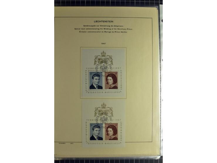 1912/2007, postfrische, ungebrauchte und gestempelte Sammlung, oft in beiden Erhaltungen gesammelt mit u.a. Mi.-Nr. 82-89 (2)