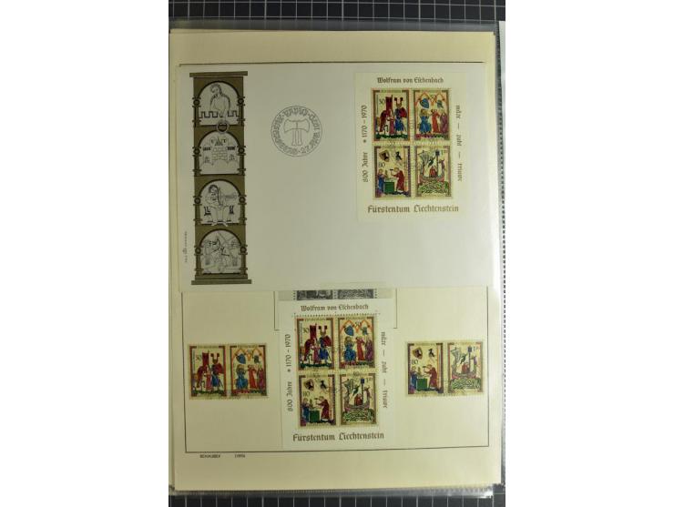 1912/2007, postfrische, ungebrauchte und gestempelte Sammlung, oft in beiden Erhaltungen gesammelt mit u.a. Mi.-Nr. 82-89 (2)