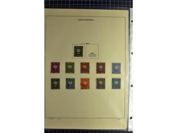 1912/2007, postfrische, ungebrauchte und gestempelte Sammlung, oft in beiden Erhaltungen gesammelt mit u.a. Mi.-Nr. 82-89 (2)