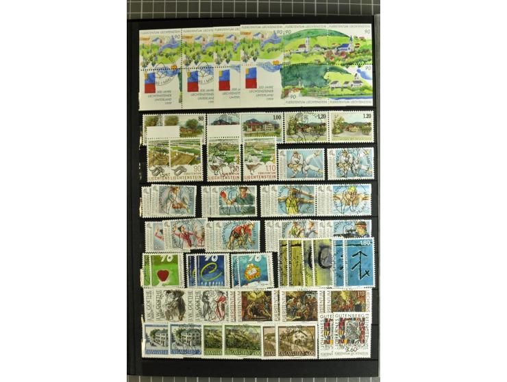 1912/2007, postfrische, ungebrauchte und gestempelte Sammlung, oft in beiden Erhaltungen gesammelt mit u.a. Mi.-Nr. 82-89 (2)