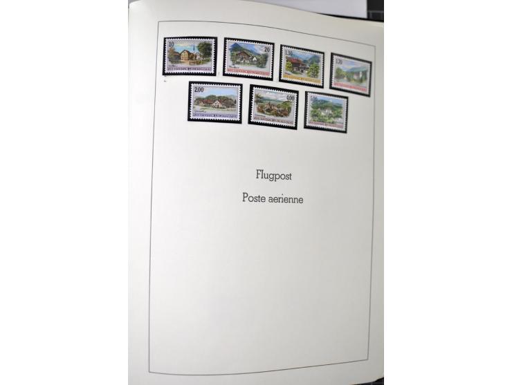 1912/1998, am Anfang meist ungebrauchte und gestempelte Sammlung im Vordruckalbum, später auch bessere und kpl. postfrische A