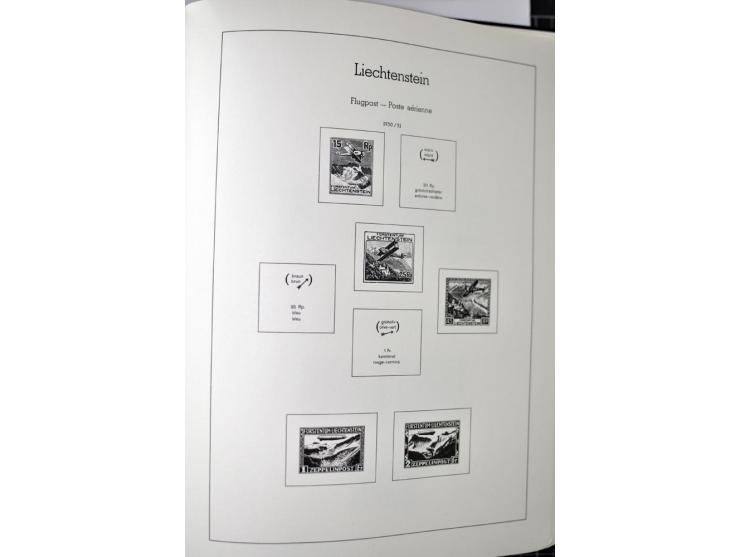 1912/1998, am Anfang meist ungebrauchte und gestempelte Sammlung im Vordruckalbum, später auch bessere und kpl. postfrische A