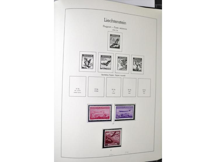 1912/1998, am Anfang meist ungebrauchte und gestempelte Sammlung im Vordruckalbum, später auch bessere und kpl. postfrische A