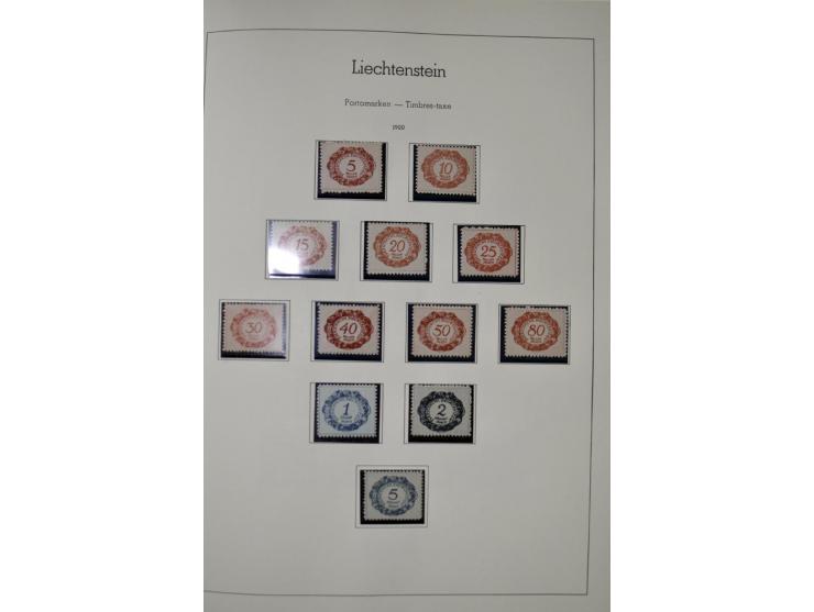 1912/1998, am Anfang meist ungebrauchte und gestempelte Sammlung im Vordruckalbum, später auch bessere und kpl. postfrische A
