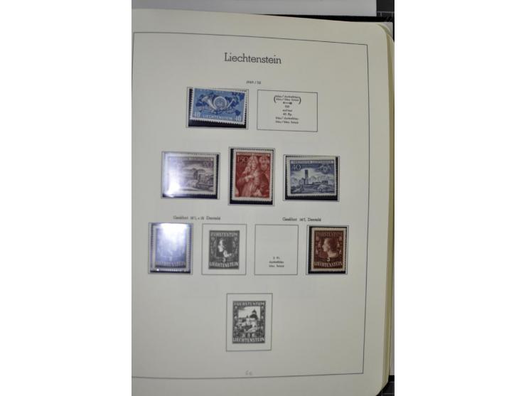 1912/1998, am Anfang meist ungebrauchte und gestempelte Sammlung im Vordruckalbum, später auch bessere und kpl. postfrische A