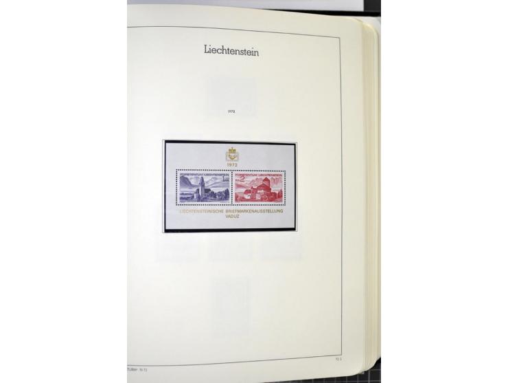 1912/1998, am Anfang meist ungebrauchte und gestempelte Sammlung im Vordruckalbum, später auch bessere und kpl. postfrische A