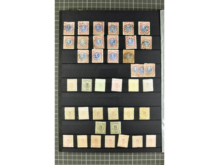 1852/1978, sehr schöne ungebrauchte und gestempelte Sammlung, dabei Mi.-Nr. 3(25), 12(10), 66, 92, 99-100 und 132-33 gestempe