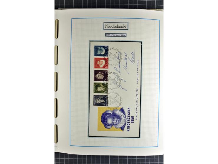 1852/2010, umfangreiche, in den Hauptnummern augenscheinliche überkomplette Sammlung, am Anfang gestempelte Sammlung mit eini