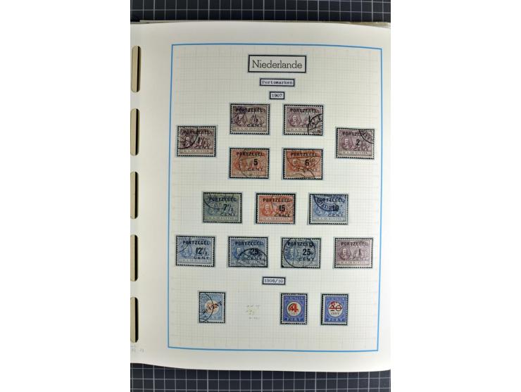 1852/2010, umfangreiche, in den Hauptnummern augenscheinliche überkomplette Sammlung, am Anfang gestempelte Sammlung mit eini