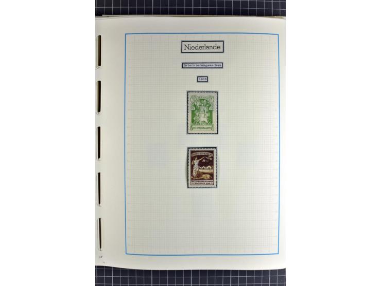 1852/2010, umfangreiche, in den Hauptnummern augenscheinliche überkomplette Sammlung, am Anfang gestempelte Sammlung mit eini