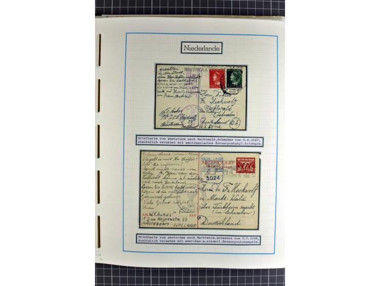 1852/2010, umfangreiche, in den Hauptnummern augenscheinliche überkomplette Sammlung, am Anfang gestempelte Sammlung mit eini