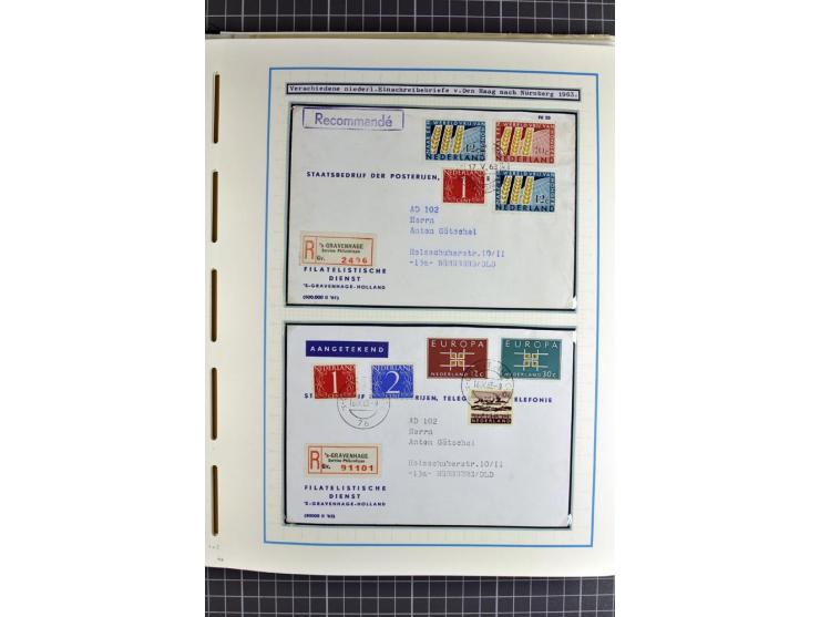 1852/2010, umfangreiche, in den Hauptnummern augenscheinliche überkomplette Sammlung, am Anfang gestempelte Sammlung mit eini