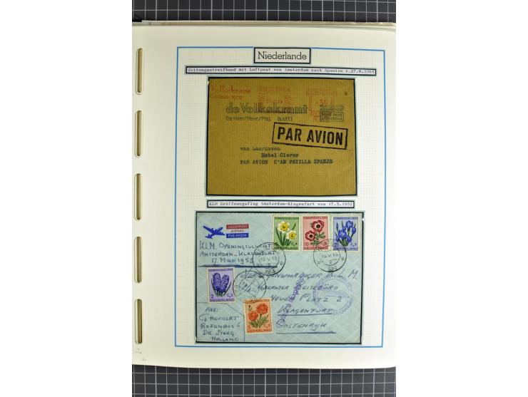 1852/2010, umfangreiche, in den Hauptnummern augenscheinliche überkomplette Sammlung, am Anfang gestempelte Sammlung mit eini