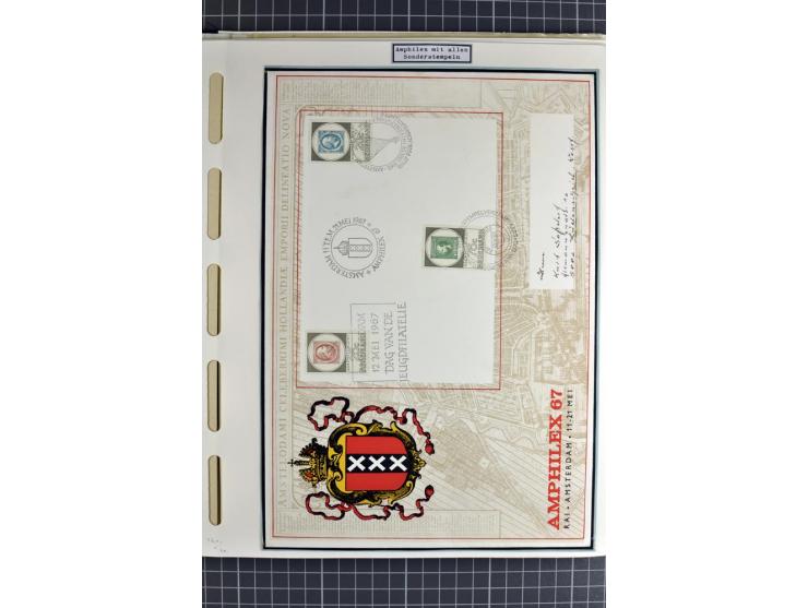 1852/2010, umfangreiche, in den Hauptnummern augenscheinliche überkomplette Sammlung, am Anfang gestempelte Sammlung mit eini