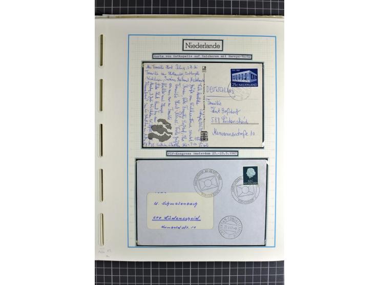 1852/2010, umfangreiche, in den Hauptnummern augenscheinliche überkomplette Sammlung, am Anfang gestempelte Sammlung mit eini