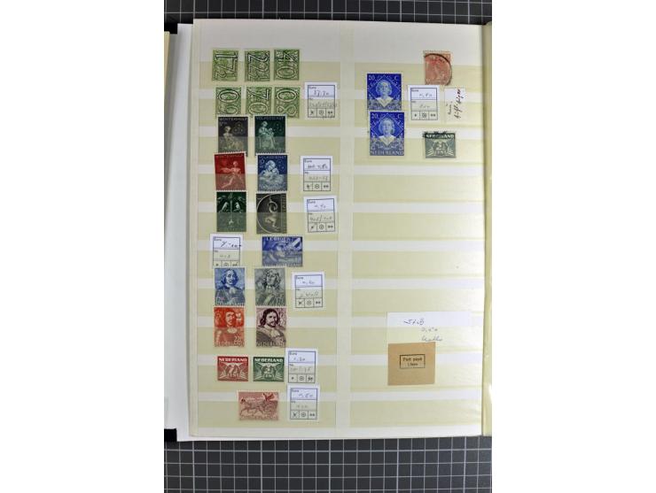 1852/2010, umfangreiche, in den Hauptnummern augenscheinliche überkomplette Sammlung, am Anfang gestempelte Sammlung mit eini