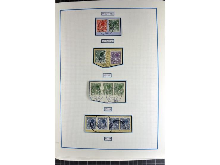 1852/2010, umfangreiche, in den Hauptnummern augenscheinliche überkomplette Sammlung, am Anfang gestempelte Sammlung mit eini