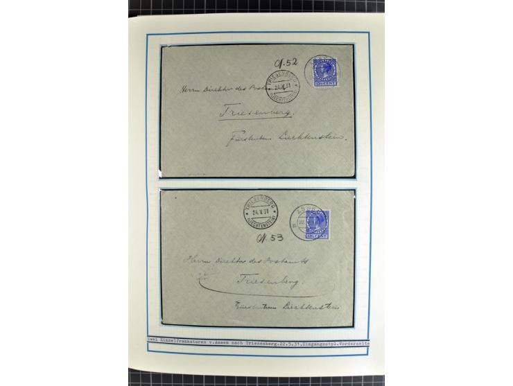 1852/2010, umfangreiche, in den Hauptnummern augenscheinliche überkomplette Sammlung, am Anfang gestempelte Sammlung mit eini