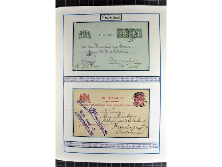 1852/2010, umfangreiche, in den Hauptnummern augenscheinliche überkomplette Sammlung, am Anfang gestempelte Sammlung mit eini