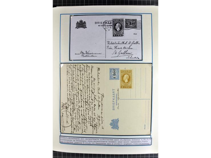 1852/2010, umfangreiche, in den Hauptnummern augenscheinliche überkomplette Sammlung, am Anfang gestempelte Sammlung mit eini