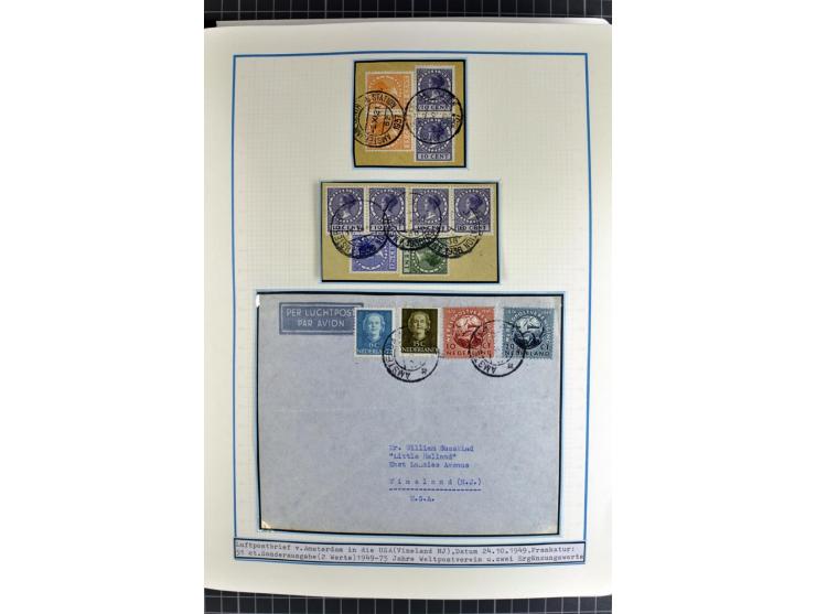 1852/2010, umfangreiche, in den Hauptnummern augenscheinliche überkomplette Sammlung, am Anfang gestempelte Sammlung mit eini